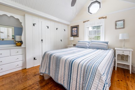Dennis Port Cape Cod vacation rental - Queen bedroom, ceiling fan, linens included