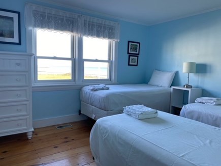 Dennis Port Cape Cod vacation rental - Bedroom 2 with 3 twin beds