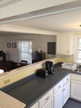 Dennis Port Cape Cod vacation rental - Open kitchen to living room & dining area