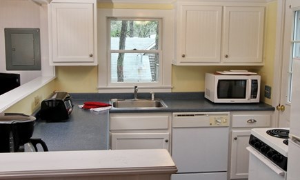 Dennis Port Cape Cod vacation rental - Equipped kitchen, toaster, coffee maker, microwave, dishwasher