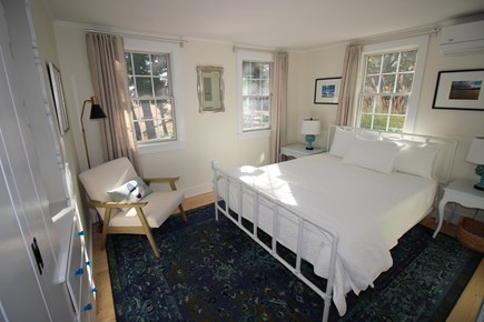 Dennis Port Cape Cod vacation rental - Bedroom 1, queen bed.  Bed sheets & towels provided weekly
