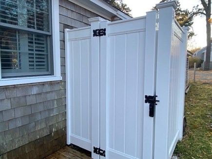 Dennis Port Cape Cod vacation rental - New outdoor shower