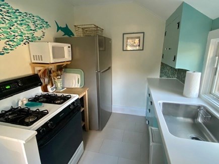 Dennis Port Cape Cod vacation rental - Fully equipped kitchen, new refrigerator