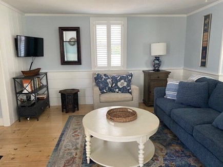 Dennis Port Cape Cod vacation rental - Living room area with updated furniture