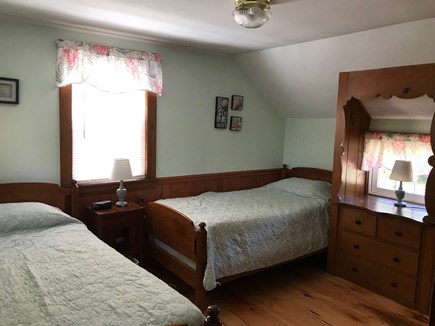 Dennis Port Cape Cod vacation rental - Bedroom with 2 twins, linens included