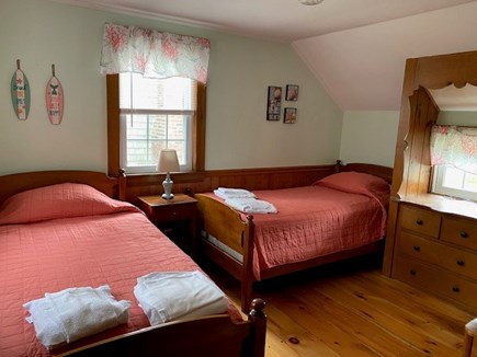 Dennis Port Cape Cod vacation rental - 2nd bedroom, 2 twins