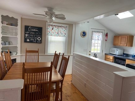 Dennis Port Cape Cod vacation rental - Dining area open to kitchen and living room