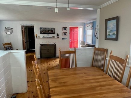 Dennis Port Cape Cod vacation rental - Dining room to living room view