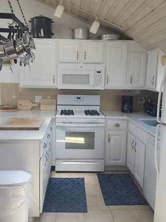 Dennis Port Cape Cod vacation rental - Newly updated kitchen, dishwasher, microwave, full stove & refrig
