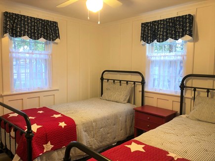 Dennis Port Cape Cod vacation rental - twin bedroom, sheets and bath towels included