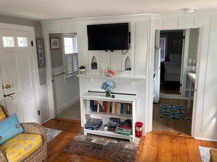 Dennis Port Cape Cod vacation rental - Living room with smart tv, cable & WIFI