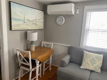 Dennis Port Cape Cod vacation rental - Dining/living room area. AC each room