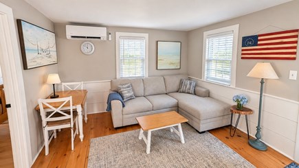 Dennis Port Cape Cod vacation rental - Dining/living room area, AC unit