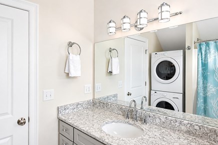 Dennis, Mayflower Beach Cape Cod vacation rental - Laundry in second floor bathroom