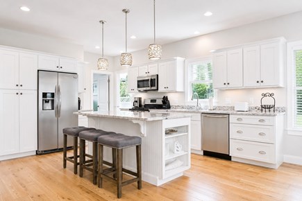 Dennis, Mayflower Beach Cape Cod vacation rental - Large bright kitchen