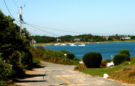 Orleans, Nauset Heights near Nauset bea Cape Cod vacation rental - View of inlet while turning into driveway of Nauset Beach House