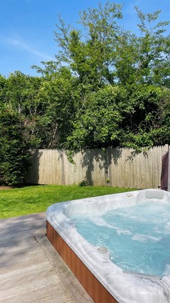Dennis, Mayflower Beach Cape Cod vacation rental - Hot tub.