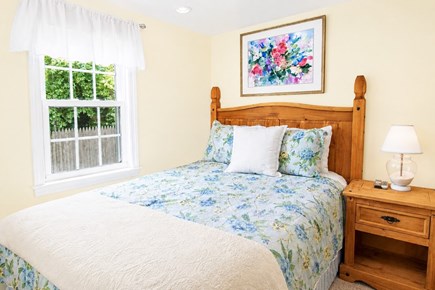 Dennis, Mayflower Beach Cape Cod vacation rental - Guest bedroom with queen bed and TV.