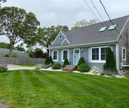 West Yarmouth Cape Cod vacation rental - Front of home with parking and yard