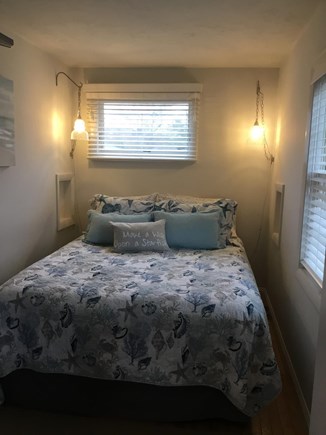 Dennis, Mid Cape Area Cape Cod vacation rental - Master bedroom, TV, custom closet system.