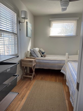 Dennis, Mid Cape Area Cape Cod vacation rental - Second bedroom with custom closet system and  lots of light!