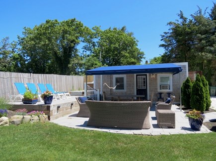 Orleans Cape Cod vacation rental - The back yard is where you will be spending most of your time...