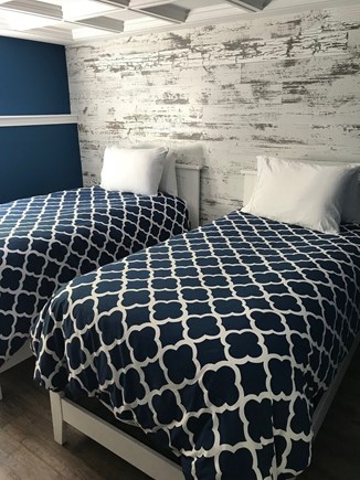 Orleans Cape Cod vacation rental - There are two twin beds in this Guest bedroom.