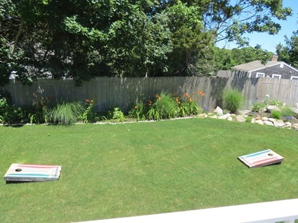Orleans Cape Cod vacation rental - Nice back yard for corn hole