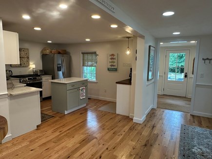 Dennis Village Cape Cod vacation rental - View of Kitchen and Side Entry