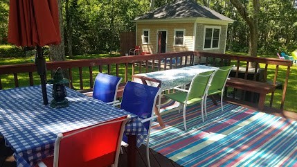Eastham Cape Cod vacation rental - Outside deck