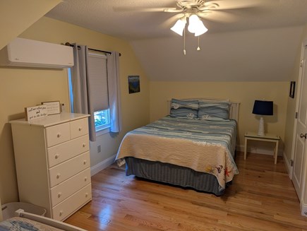 Eastham Cape Cod vacation rental - 2nd floor Bedroom Queen bed with 2-twin beds on opposite wall