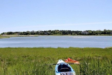 East Orleans, Mill Pond  Cape Cod vacation rental - The view from Robert's Cove! You can see Nauset!