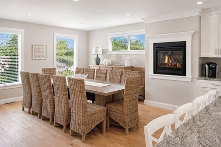 Dennis, Mayflower Beach Cape Cod vacation rental - First Floor Dining Area-Sits 14