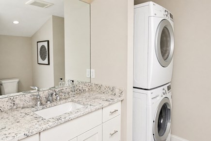 Dennis, Mayflower Beach Cape Cod vacation rental - Second Floor Bathroom # 2 with Laundry