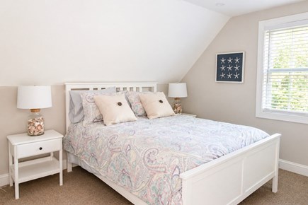 Dennis, Mayflower Beach Cape Cod vacation rental - Second Floor Bedroom # 2 with Queen Bed & TV