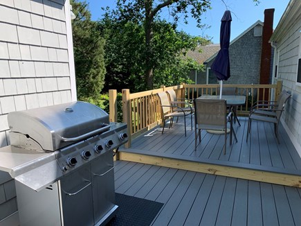 Mayflower Beach     Dennis Cape Cod vacation rental - New deck (2022) and gas grill (2022)