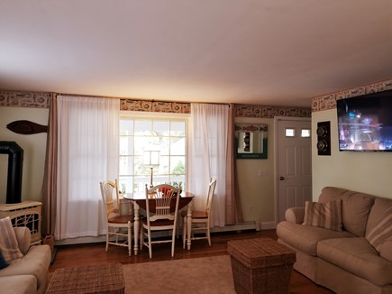 Dennisport Cape Cod vacation rental - Living room/ 40 in. Smart TV to stream TV  100 DVDs, cable, wifi