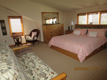 Orleans and Eastham Border Cape Cod vacation rental - Upstairs Master Bedroom also with king bed