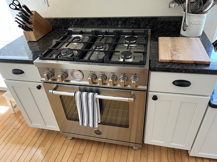 Orleans Cape Cod vacation rental - New in 2022, Bertazzoni stove with super fast boil.