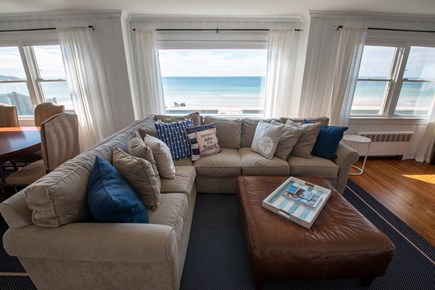 Falmouth Cape Cod vacation rental - Living room is great for a family gathering.