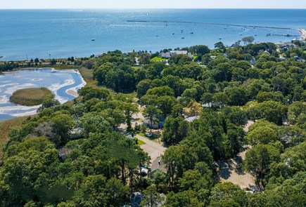 Hyannisport Cape Cod vacation rental - Overhead view of Harbor Village