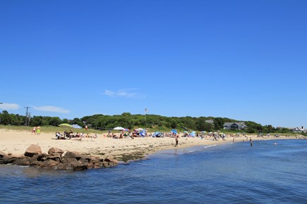 Hyannisport Cape Cod vacation rental - This Beach Is A Short Walk Away 500' walk over natural trail.