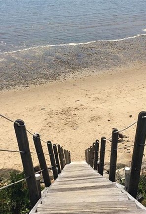 Wellfleet Cape Cod vacation rental - Stairs to Beach - 50 feet from the house.