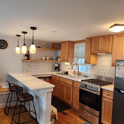 Provincetown Cape Cod vacation rental - Renovated Kitchen - Table