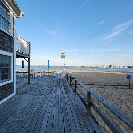 Provincetown Cape Cod vacation rental - Common Deck and Harbor Beach