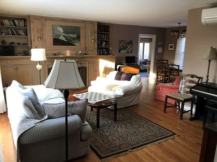 E Orleans / Orleans Village Cape Cod vacation rental - Living room, looking toward den