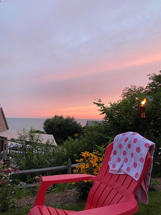 Eastham, Bay Side, North of Campground  Cape Cod vacation rental - Sunset relaxation