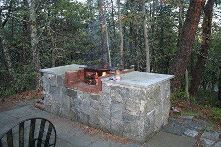 Brewster Cape Cod vacation rental - Stone patio