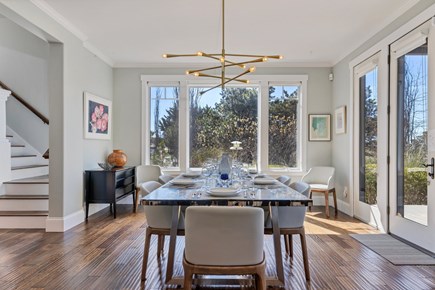 Truro Cape Cod vacation rental - Dining Room opens to Deck