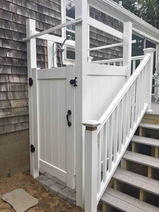 South Chatham Cape Cod vacation rental - Outdoor shower